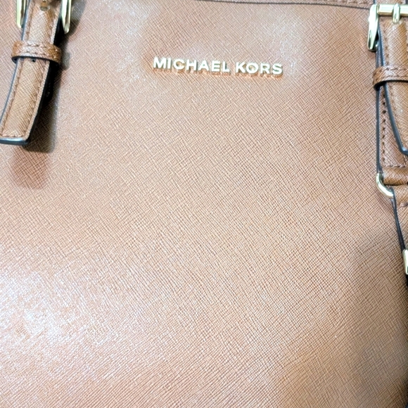 Michael Kors Pre-loved Jet Set Travel Large Top-Zip Tote Bag - Picture 7 of 8